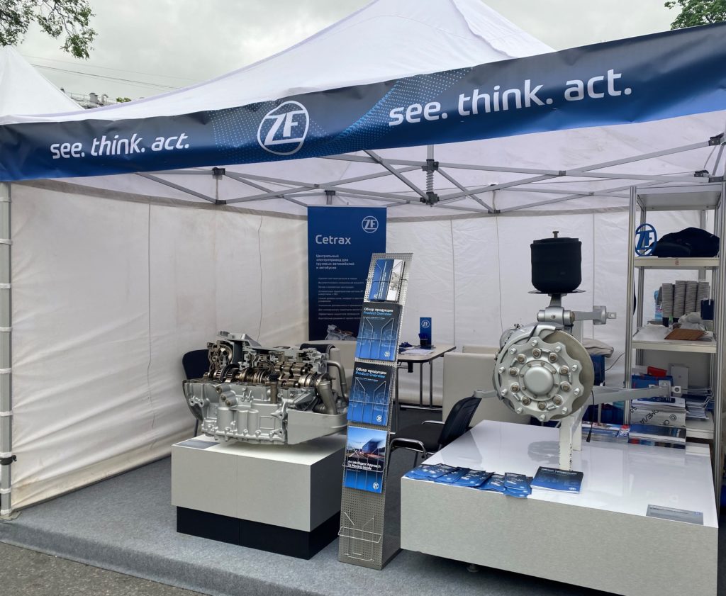 Новинки ZF на фестивале SPbTransportFest