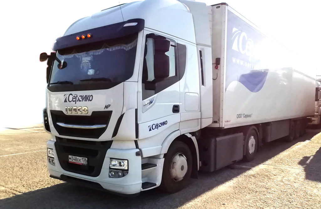 «Сервико» предпочитает IVECO Stralis NP