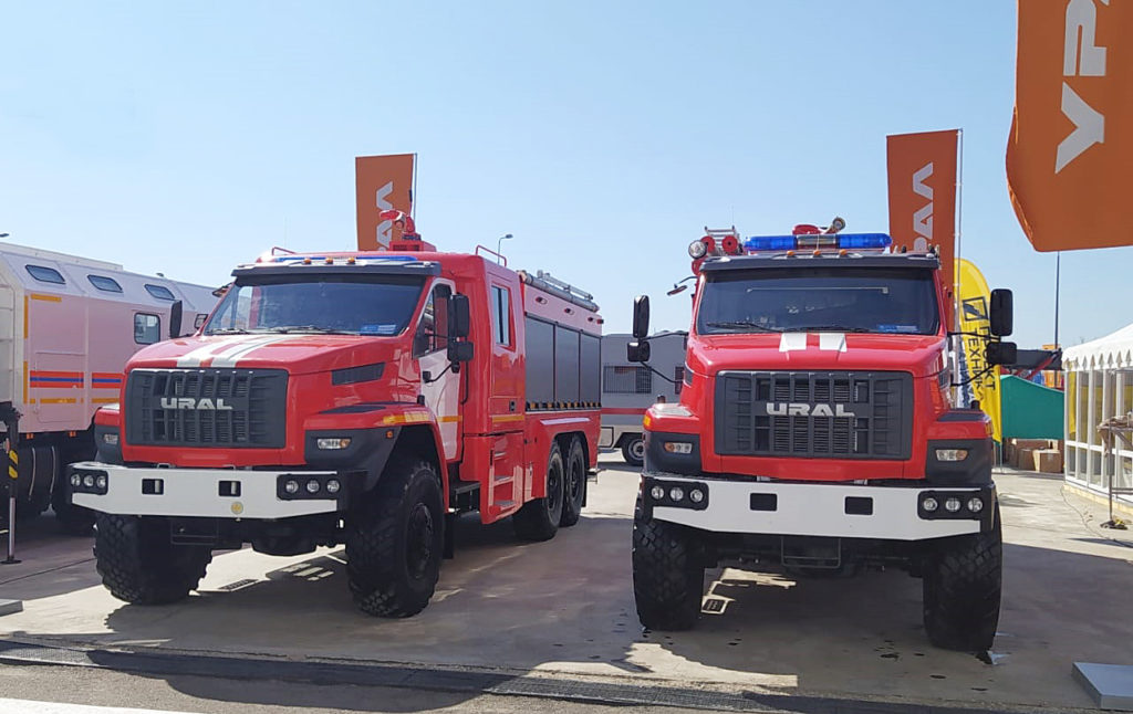 Пожарно-спасательные автомобили Урал NEXT