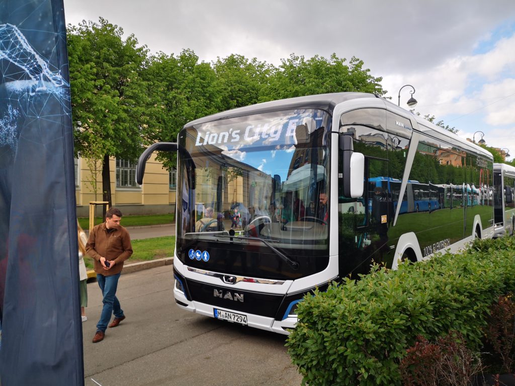 MAN на транспортном фестивале в Санкт-Петербурге