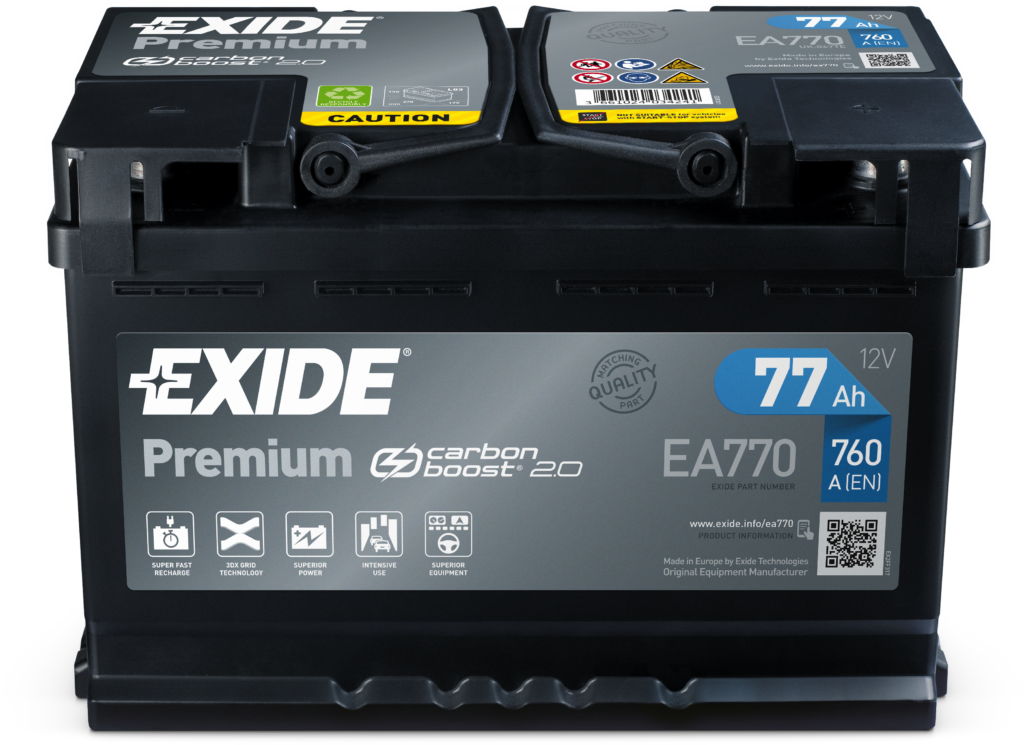 Новый дизайн Premium-аккумуляторов Exide