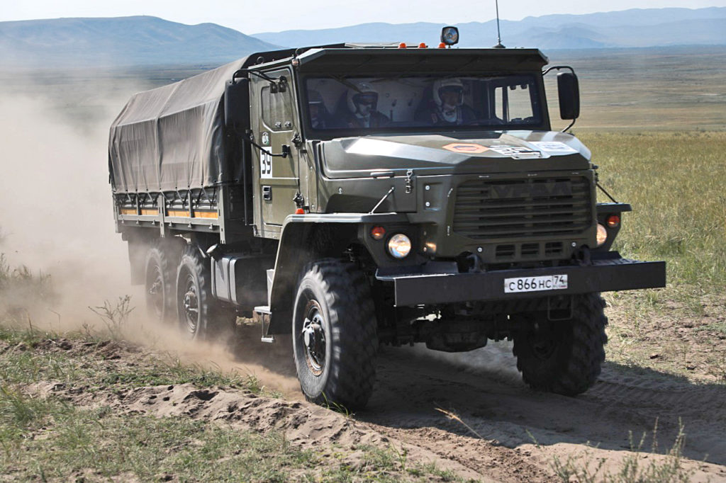 УРАЛ на "Военном Дакаре"