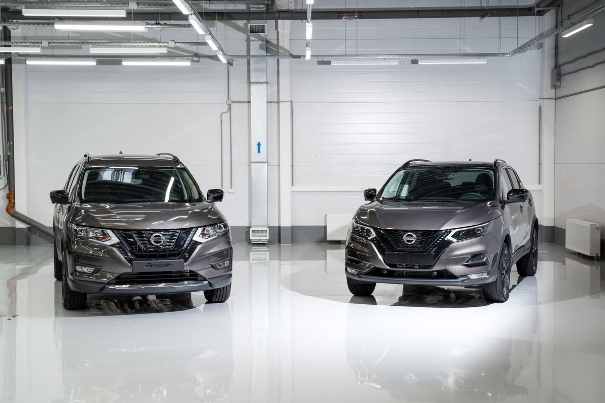 Старт продаж двух моделей Nissan в версии N-Design