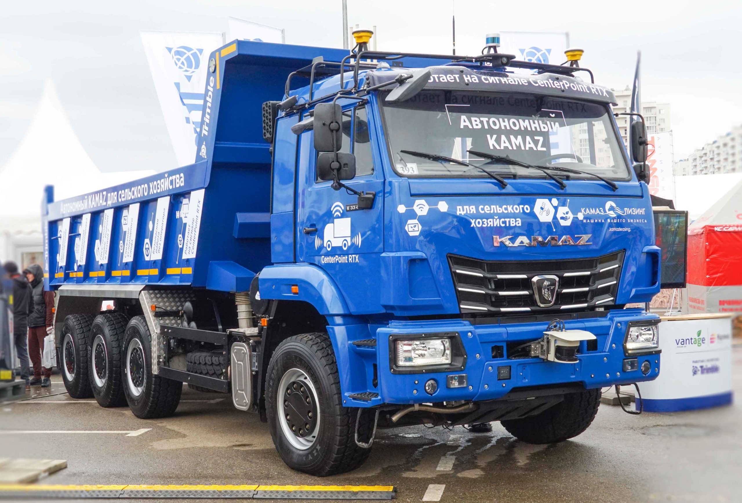 Ведутся работы над созданием беспилотных грузовиков КАМАЗ