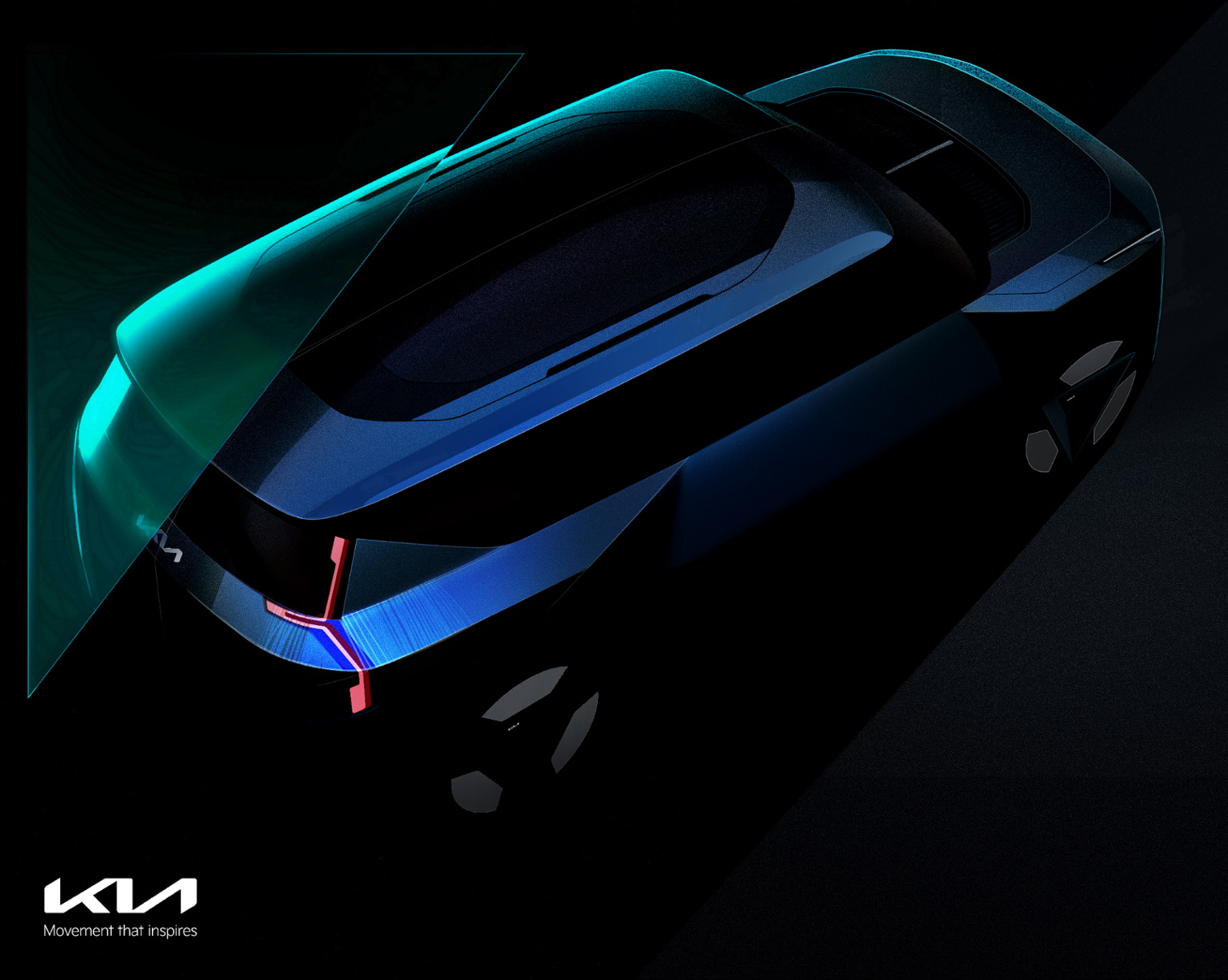 Первые имиджи электрического кроссовера Kia Concept EV9