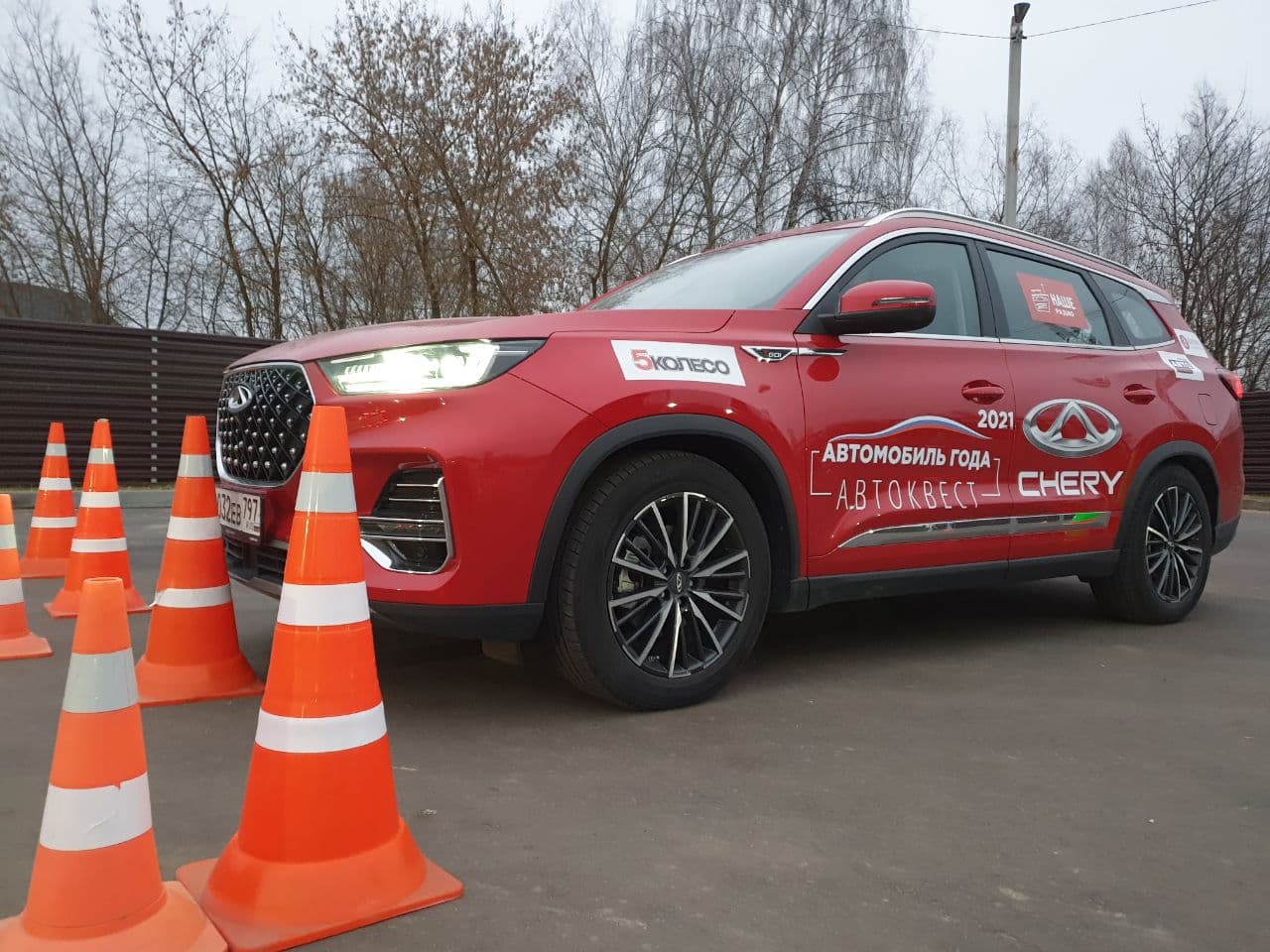 CHERY TIGGO 7 PRO и TIGGO 8 PRO испытаны в рамках теста «Автомобиль года в России»