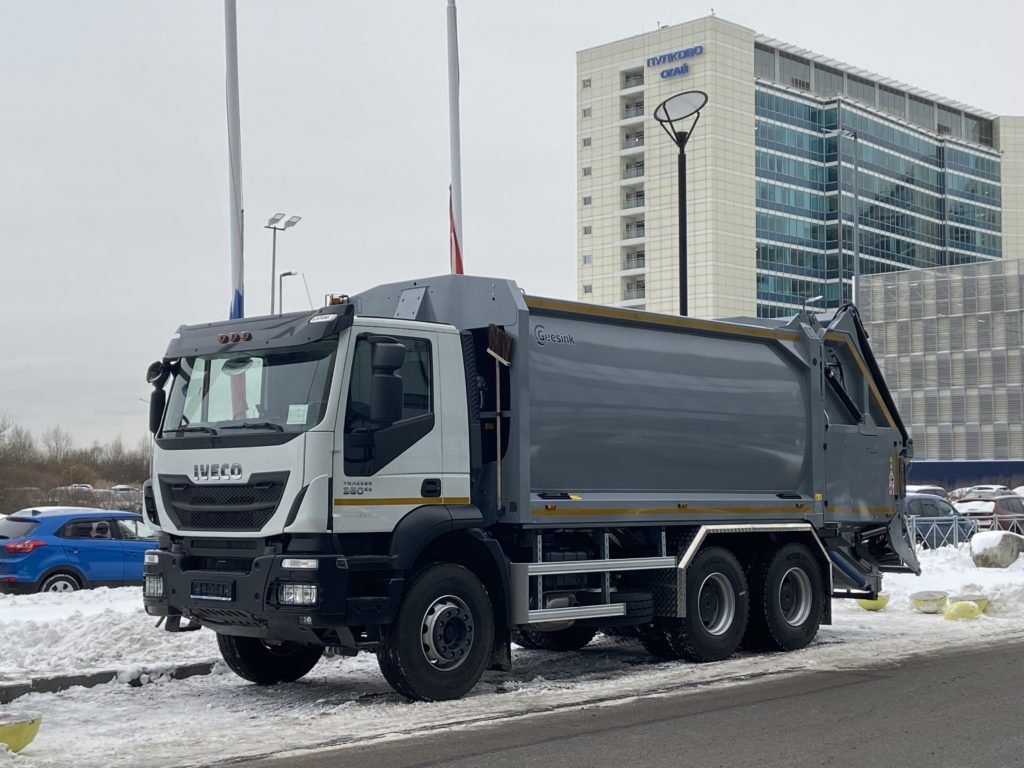 Мусоровоз на базе шасси IVECO Trakker