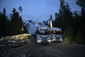 Щепорубительные установки на базе Scania