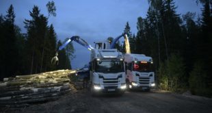 Щепорубительные установки на базе Scania