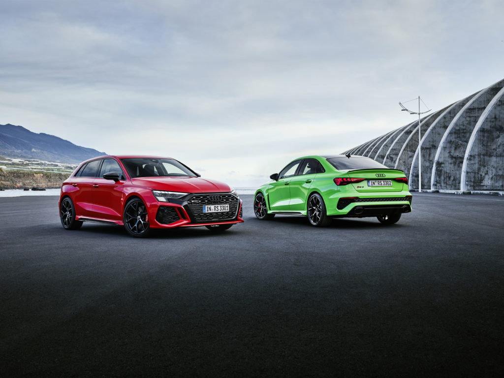 Цены на Audi RS 3 Sedan и Audi RS 3 Sportback