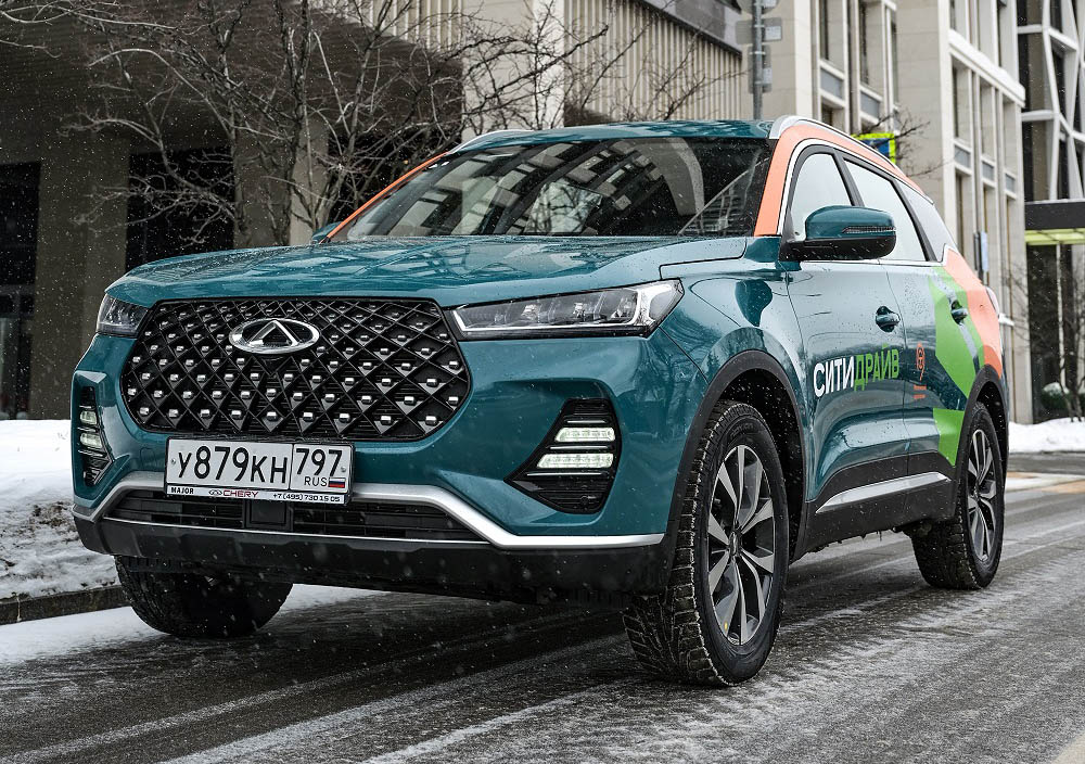 37 машин CHERY TIGGO 7 PRO будет задействовано для парка каршеринга Ситидрайв