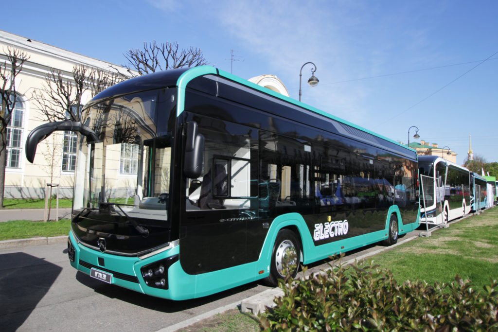 Автобусы ГАЗ на SPbTransportFest