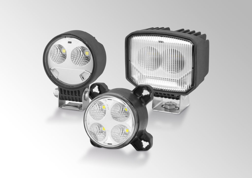 Energy-efficient work lamps and floodlights from HELLA