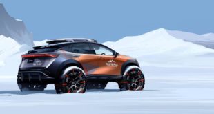 By Nissan Ariya from North Pole to South Pole
