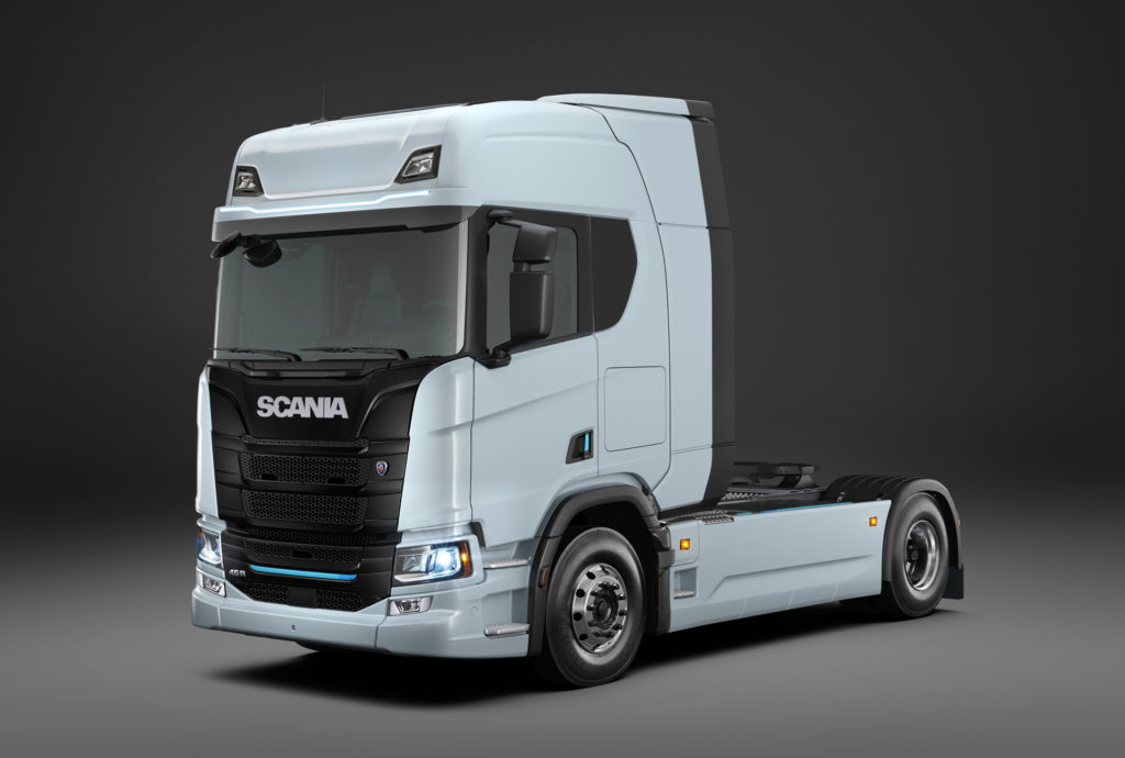 Электрогрузовики Scania для региональных перевозок