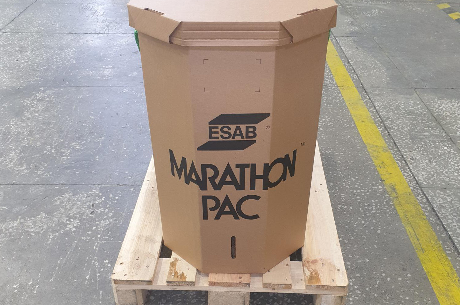 Компания &laquo;ЭСАБ&raquo; обновила упаковку для сварочной проволоки Marathon Pac