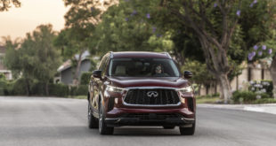INFINITI QX60 2023 года подтверждает безопасность