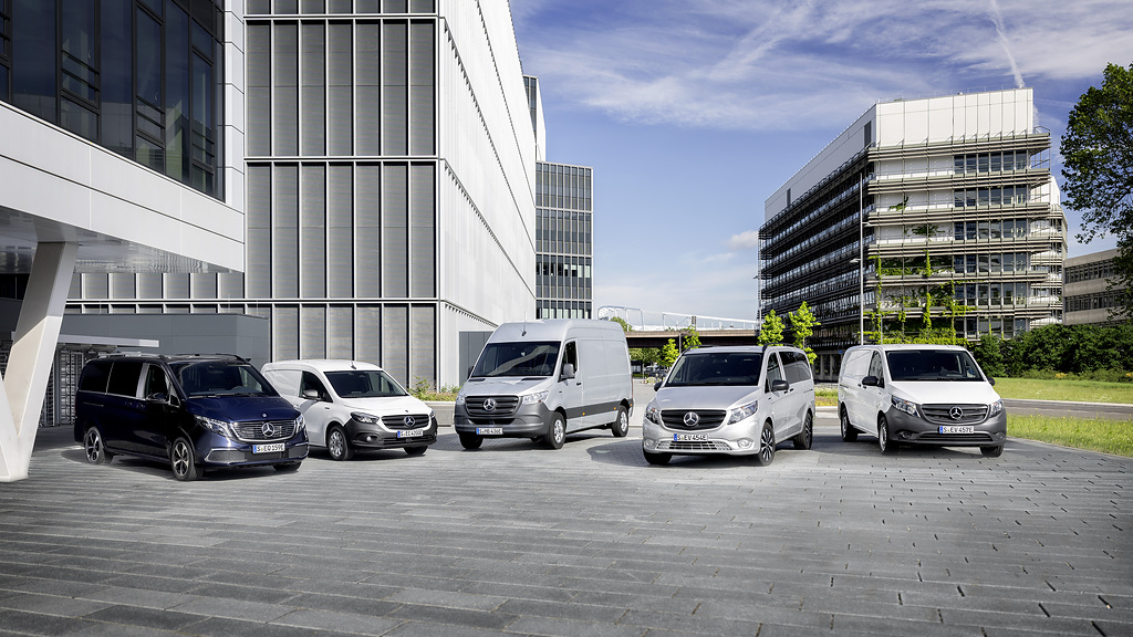 Продажи Mercedes-Benz Vans растут