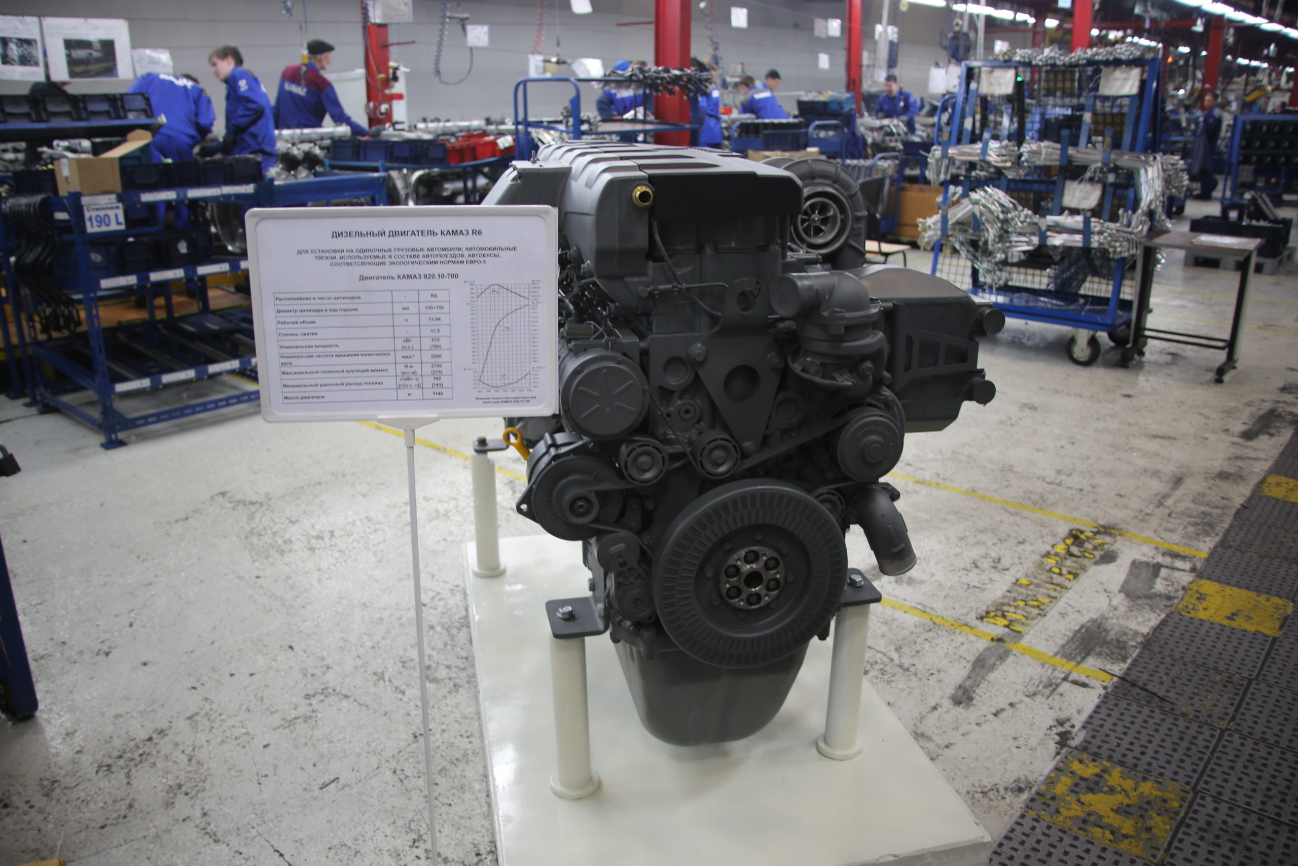Пять лет двигатель КАМАЗ Р6 на конвейере