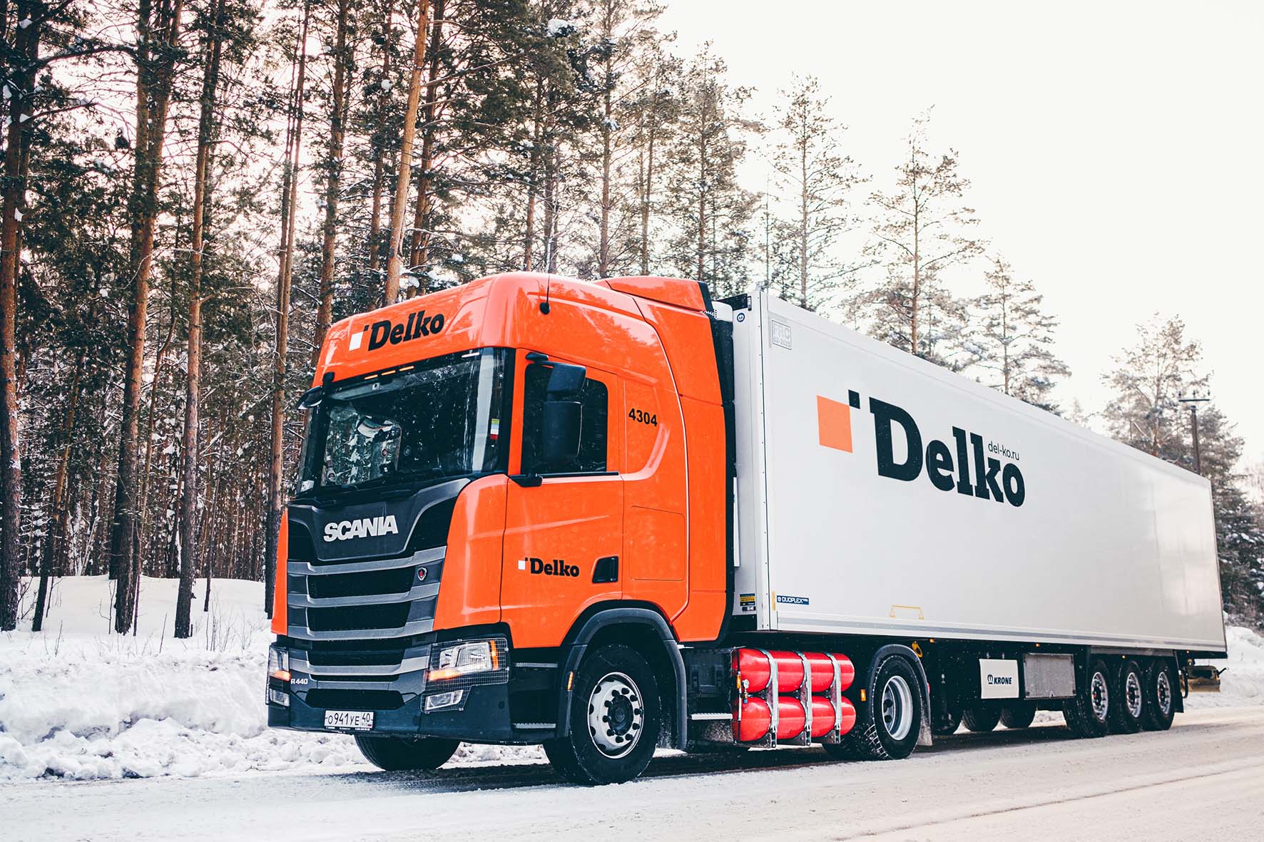 В 2022 году объем перевозок транспортной компании Delko увеличился по сравнению с 2021 годом на 15,4%