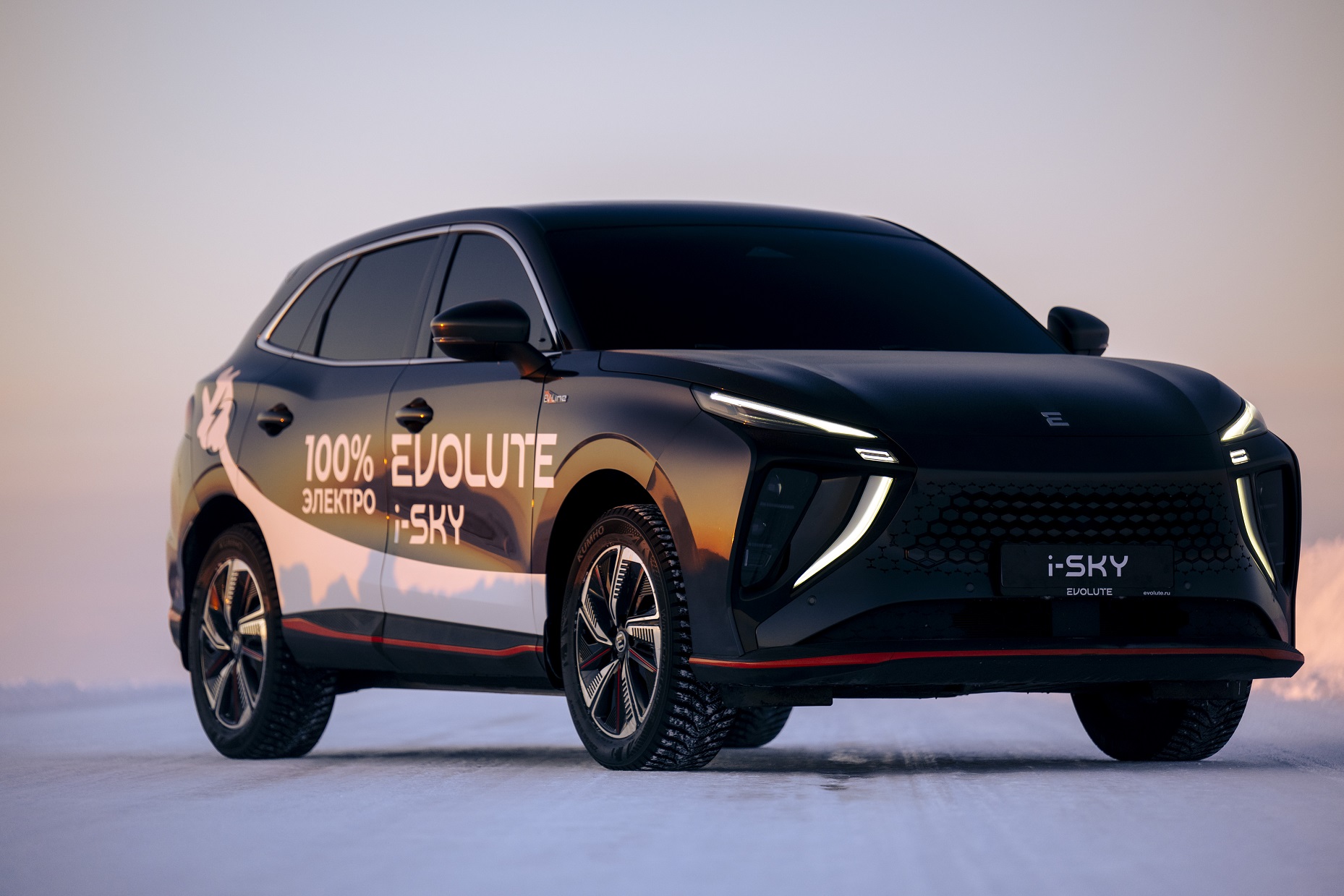 Электрокроссовер Evolute i-SKY впервые показали в России