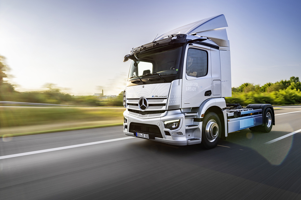 Mercedes-Benz eActros доехал до Турции