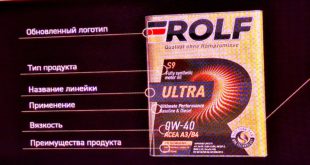 Презентована линейка масел Rolf Ultra