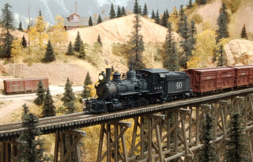 Выставка Железнодорожная модель