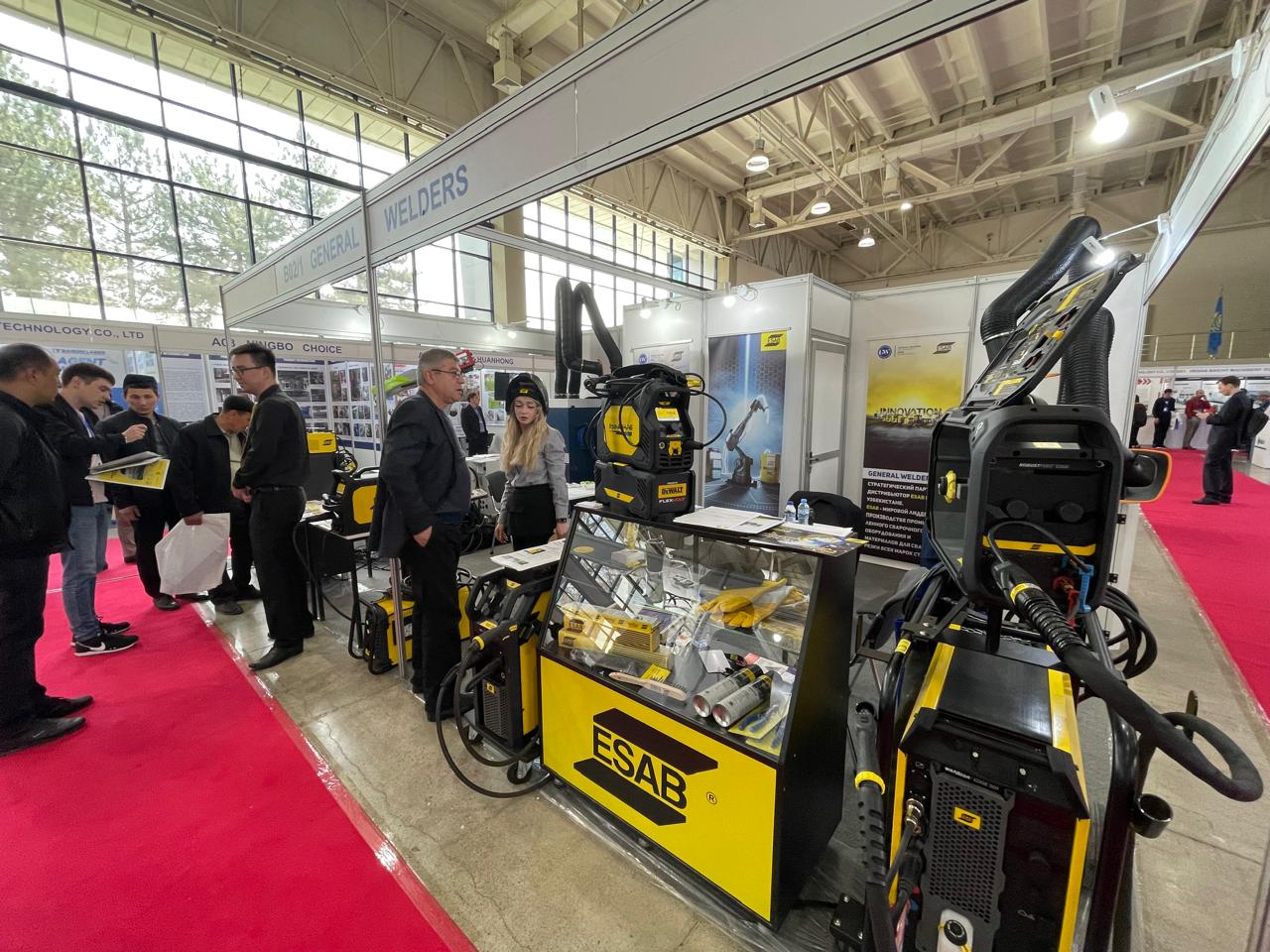 Новинки оборудования ESAB представили на выставке UzMetalMashExpo в Ташкенте