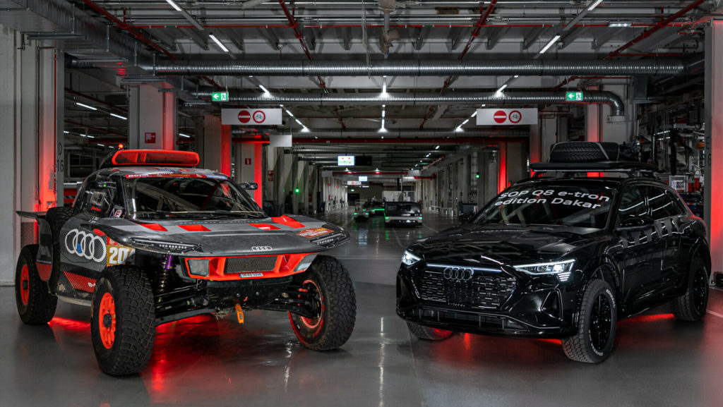 Audi Q8 e-tron Dakar