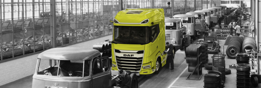 75 лет грузовикам DAF