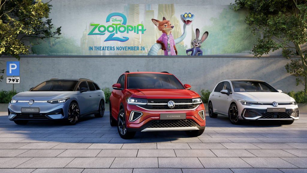 Volkswagen и Зверополис 2 Диснея