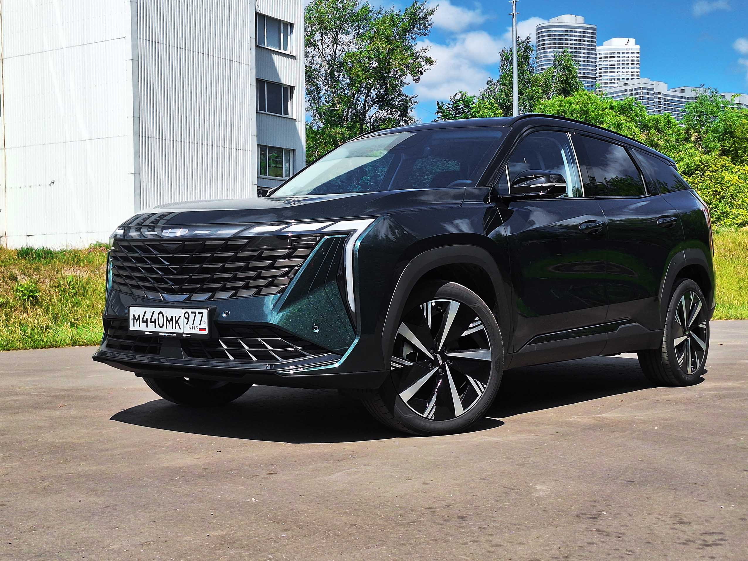 Geely Atlas: вторая версия зеленого Титана